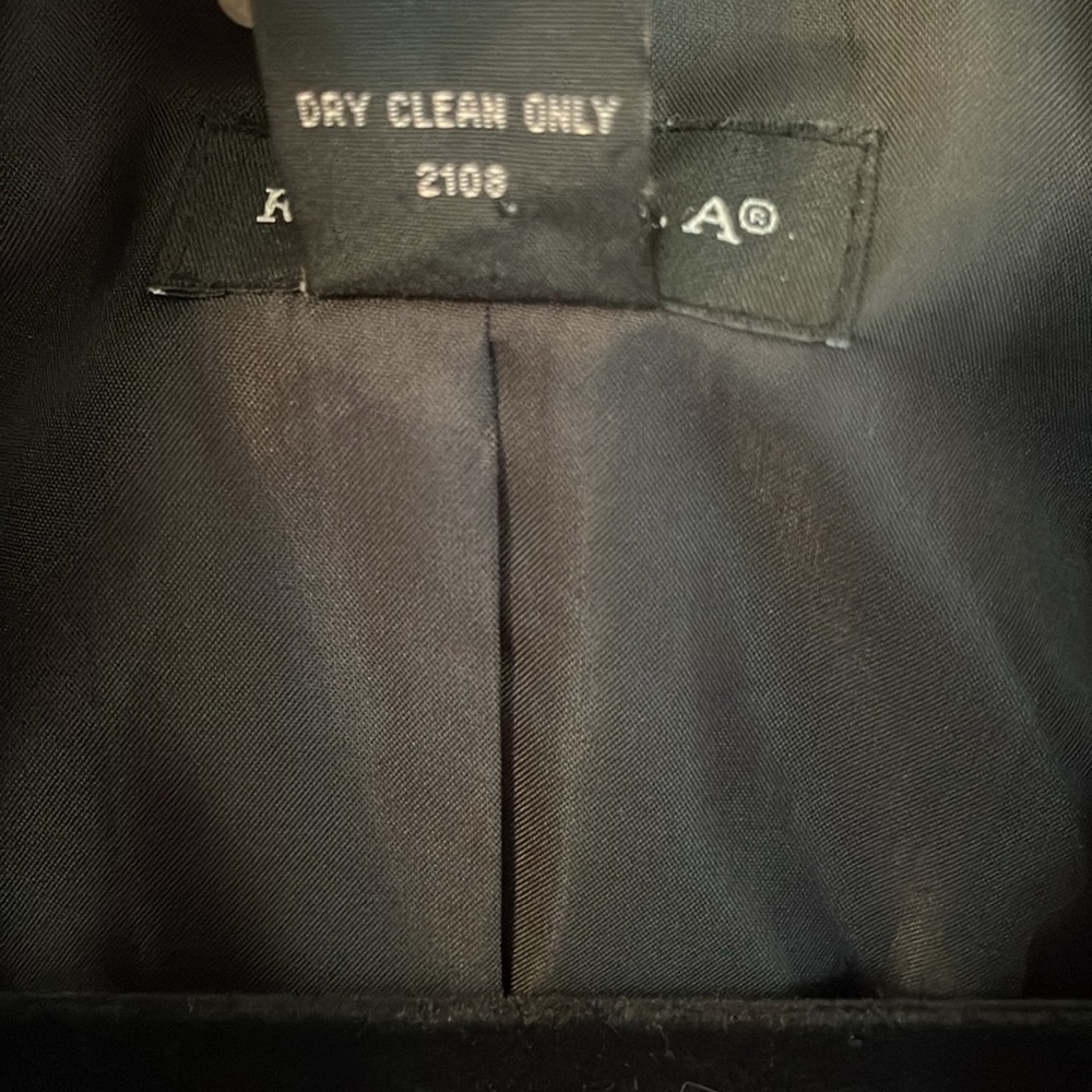 Rafaella Soft Black Cotton Jacket size Large - Picture 10 of 16